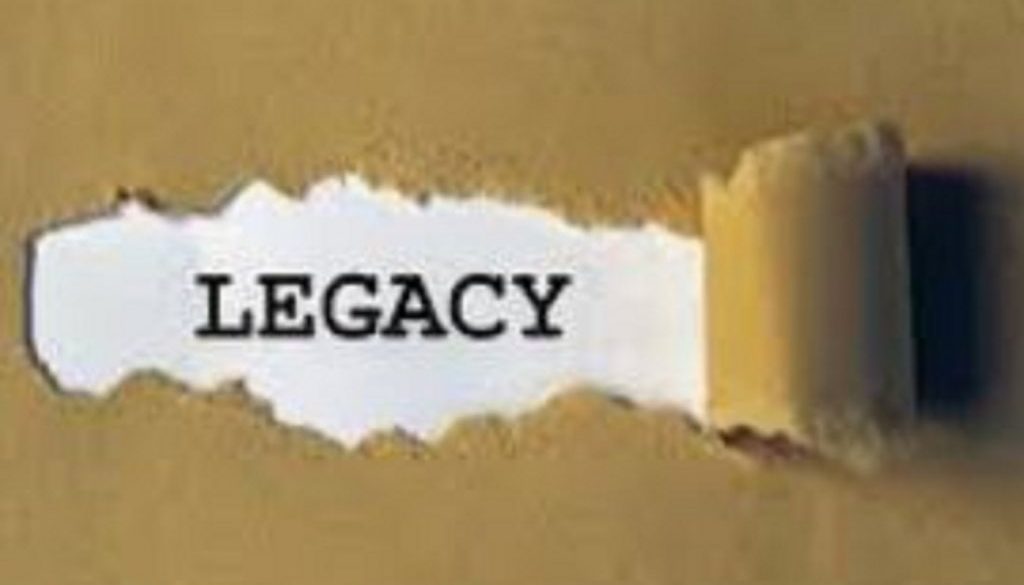 Leaving legacy