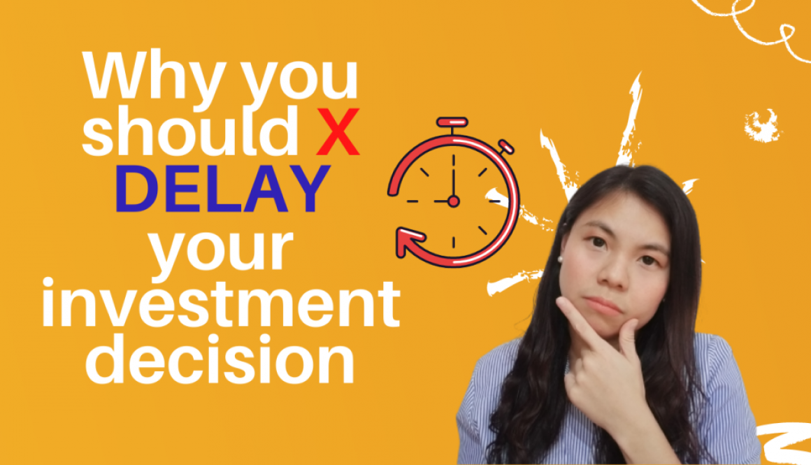 Why you should not delay your investment decision