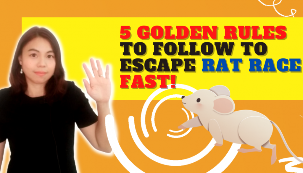 5 golden rules to follow to escape from rat race fast